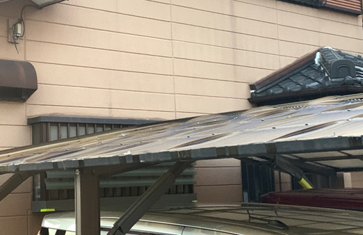 カーポート屋根板交換